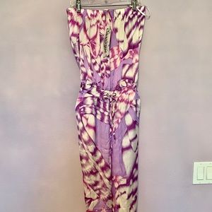 Classique strapless jumpsuit